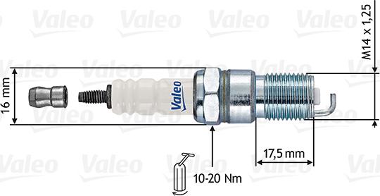 Valeo 246868 - Aizdedzes svece ps1.lv