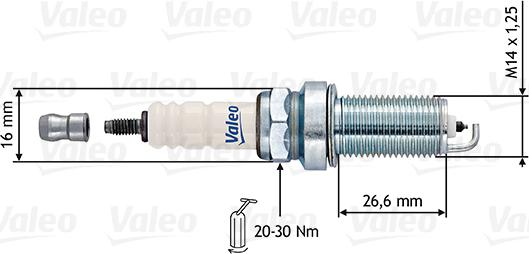 Valeo 246889 - Aizdedzes svece ps1.lv