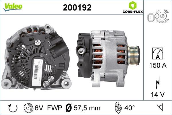 Valeo 200192 - Ģenerators ps1.lv