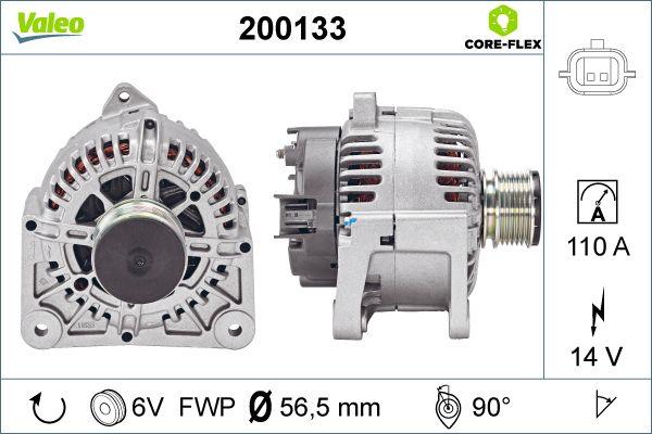 Valeo 200133 - Ģenerators ps1.lv