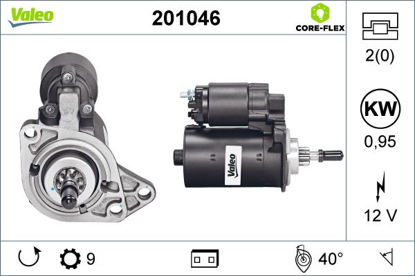 Valeo 201046 - Starteris ps1.lv