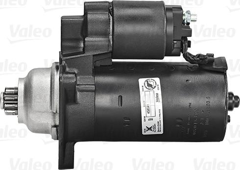 Valeo 458041 - Starteris ps1.lv