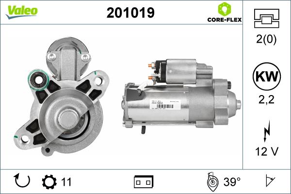 Valeo 201019 - Starteris ps1.lv