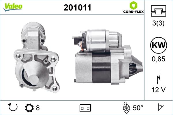 Valeo 201011 - Starteris ps1.lv