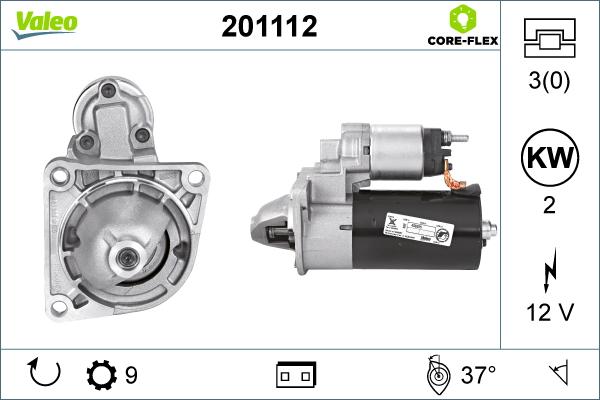 Valeo 201112 - Starteris ps1.lv