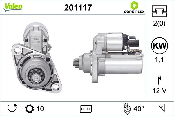 Valeo 201117 - Starteris ps1.lv