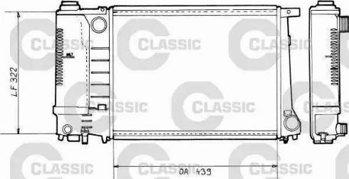 Nissens 60735 - Radiators, Motora dzesēšanas sistēma ps1.lv