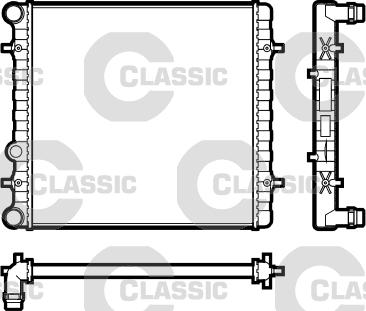 Valeo 231606 - Radiators, Motora dzesēšanas sistēma ps1.lv