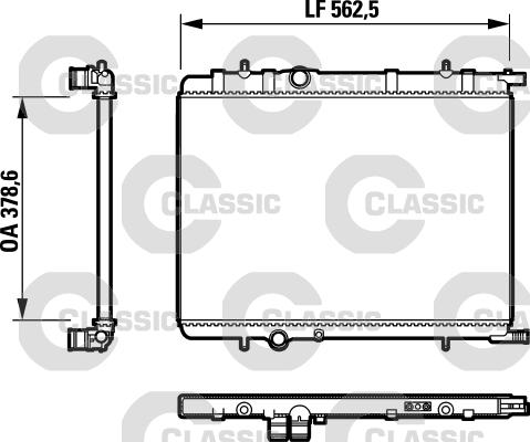 Valeo 232892 - Radiators, Motora dzesēšanas sistēma ps1.lv