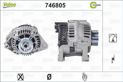 Valeo 746805 - Ģenerators ps1.lv