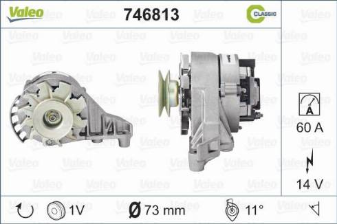 Valeo 746813 - Ģenerators ps1.lv