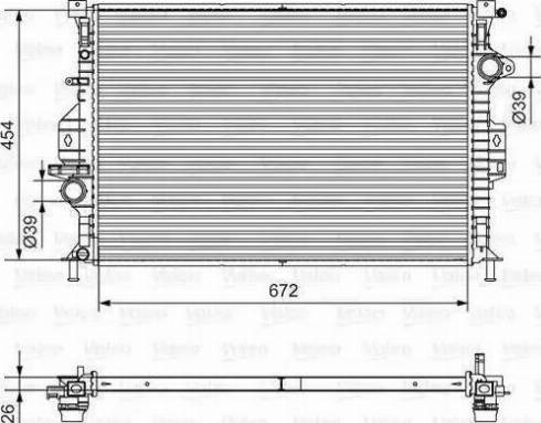 KOYORAD PL322308 - Radiators, Motora dzesēšanas sistēma ps1.lv