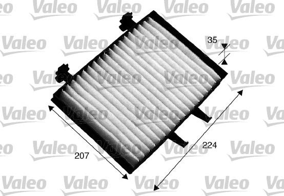 Valeo 715547 - Filtrs, Salona telpas gaiss ps1.lv