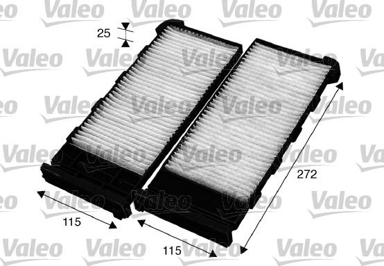 Valeo 715561 - Filtrs, Salona telpas gaiss ps1.lv