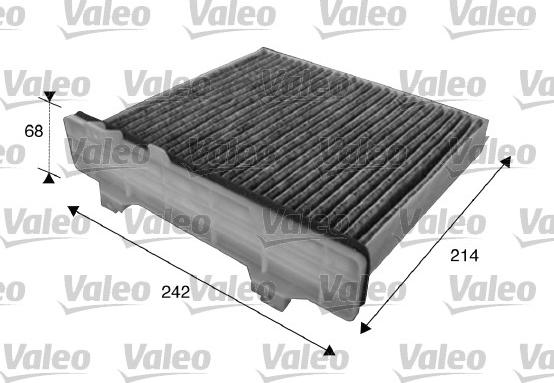 Valeo 715622 - Filtrs, Salona telpas gaiss ps1.lv