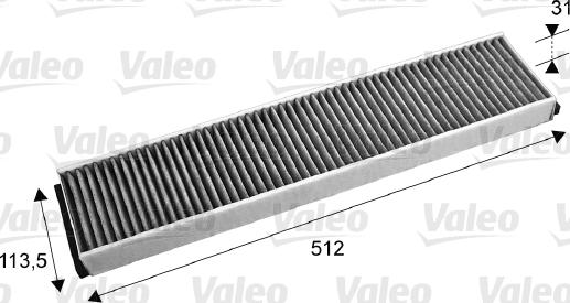 Valeo 715674 - Filtrs, Salona telpas gaiss ps1.lv