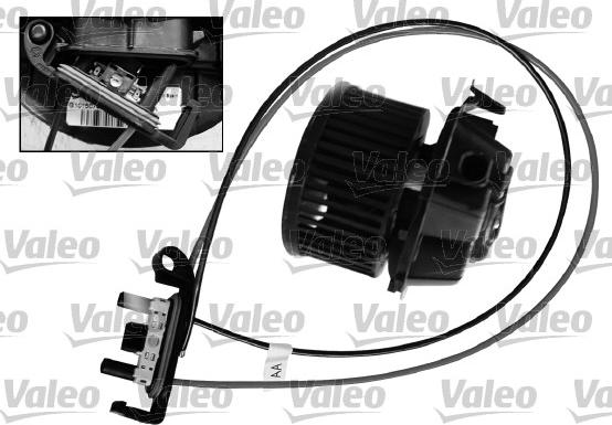 Valeo 715071 - Salona ventilators ps1.lv