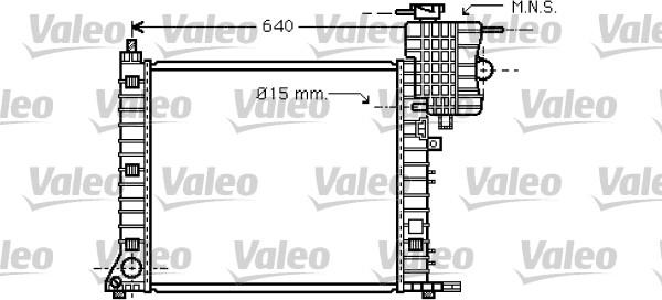 Valeo 734669 - Radiators, Motora dzesēšanas sistēma ps1.lv