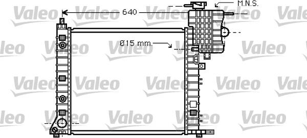 Valeo 734668 - Radiators, Motora dzesēšanas sistēma ps1.lv