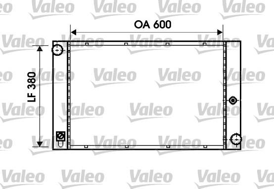 Valeo 734395 - Radiators, Motora dzesēšanas sistēma ps1.lv