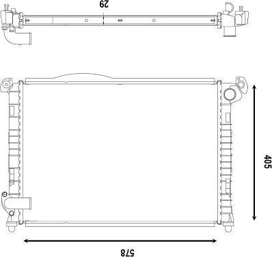 Valeo 734327 - Radiators, Motora dzesēšanas sistēma ps1.lv