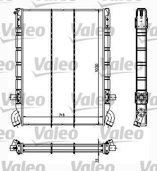 Valeo 734297 - Radiators, Motora dzesēšanas sistēma ps1.lv