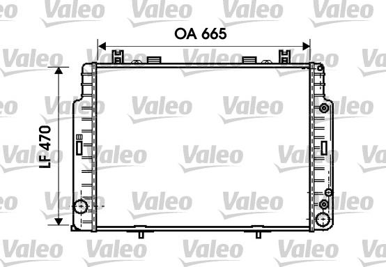 Valeo 734794 - Radiators, Motora dzesēšanas sistēma ps1.lv