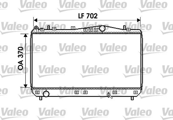 Valeo 734762 - Radiators, Motora dzesēšanas sistēma ps1.lv