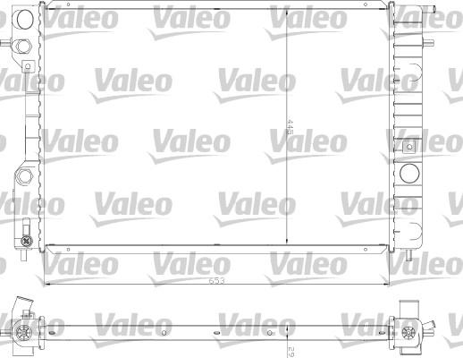 Valeo 735065 - Radiators, Motora dzesēšanas sistēma ps1.lv