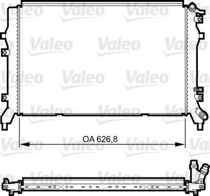 Valeo 735375 - Radiators, Motora dzesēšanas sistēma ps1.lv