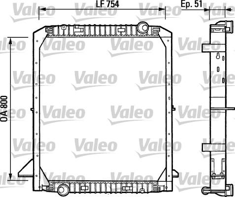 Valeo 730964 - Radiators, Motora dzesēšanas sistēma ps1.lv