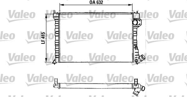 Valeo 730934 - Radiators, Motora dzesēšanas sistēma ps1.lv