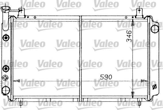 Valeo 730409 - Radiators, Motora dzesēšanas sistēma ps1.lv