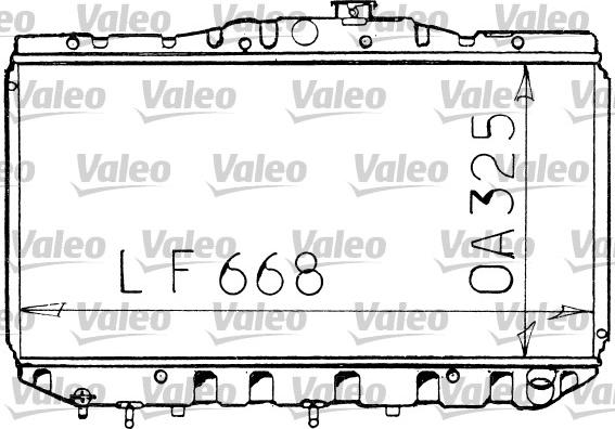 Valeo 730479 - Radiators, Motora dzesēšanas sistēma ps1.lv