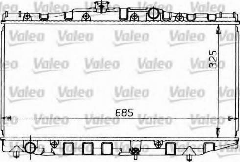 Valeo 730473 - Radiators, Motora dzesēšanas sistēma ps1.lv