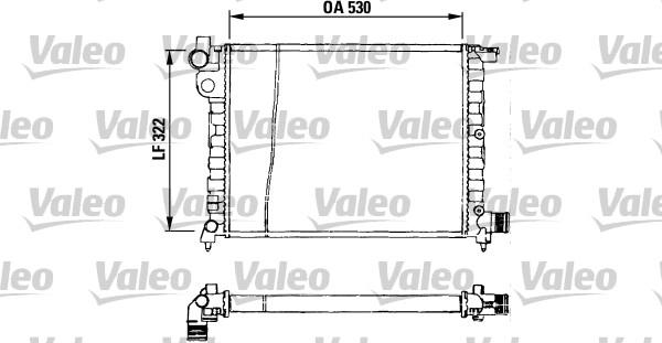 Valeo 730569 - Radiators, Motora dzesēšanas sistēma ps1.lv