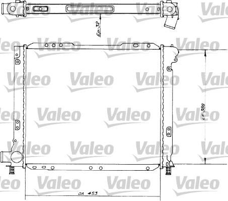 Valeo 730539 - Radiators, Motora dzesēšanas sistēma ps1.lv