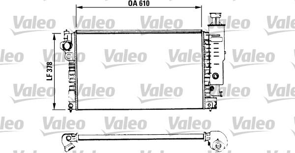 Valeo 730575 - Radiators, Motora dzesēšanas sistēma ps1.lv