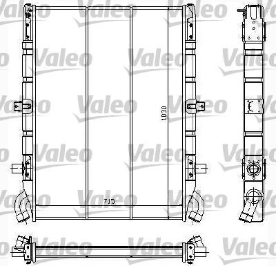 Valeo 730638 - Radiators, Motora dzesēšanas sistēma ps1.lv