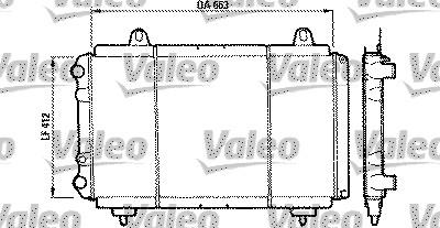 Valeo 730004 - Radiators, Motora dzesēšanas sistēma ps1.lv