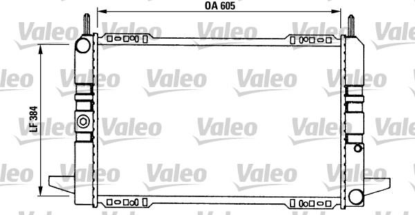 Valeo 730145 - Radiators, Motora dzesēšanas sistēma ps1.lv