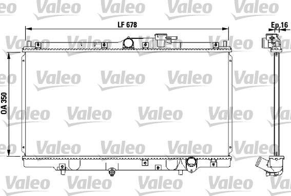 Valeo 731471 - Radiators, Motora dzesēšanas sistēma ps1.lv