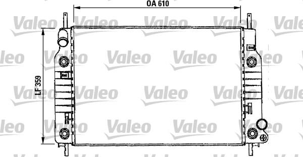 Valeo 731017 - Radiators, Motora dzesēšanas sistēma ps1.lv