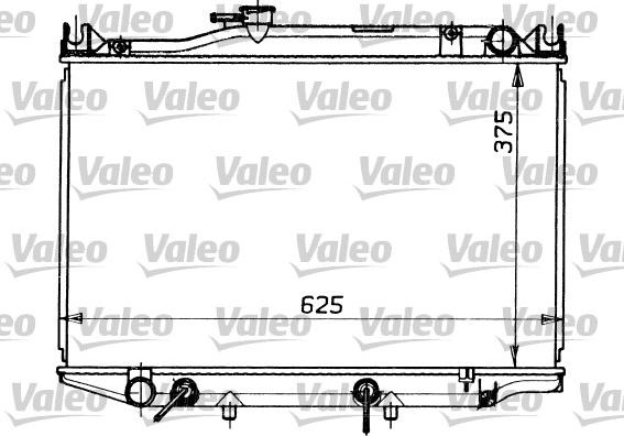 Valeo 731107 - Radiators, Motora dzesēšanas sistēma ps1.lv