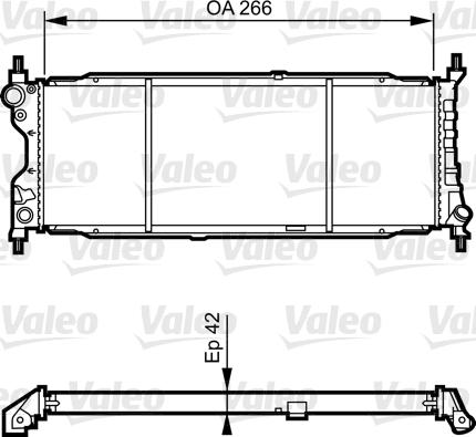 Valeo 731179 - Radiators, Motora dzesēšanas sistēma ps1.lv