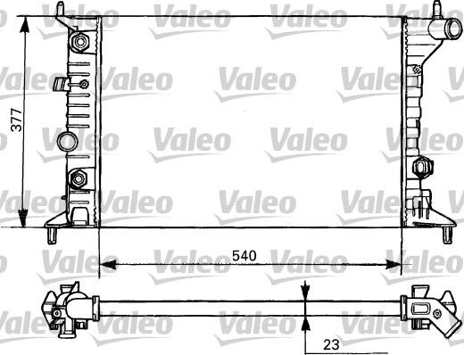 Valeo 731393 - Radiators, Motora dzesēšanas sistēma ps1.lv