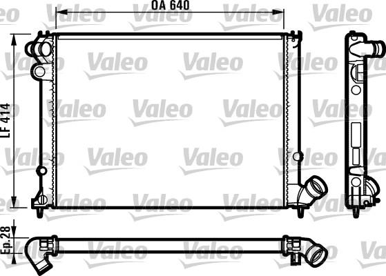 Valeo 731381 - Radiators, Motora dzesēšanas sistēma ps1.lv