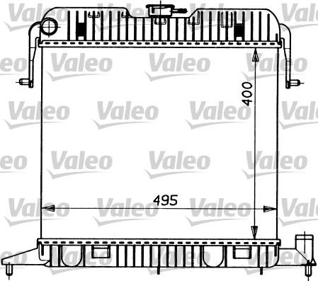 Valeo 731201 - Radiators, Motora dzesēšanas sistēma ps1.lv