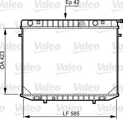 Valeo 731237 - Radiators, Motora dzesēšanas sistēma ps1.lv