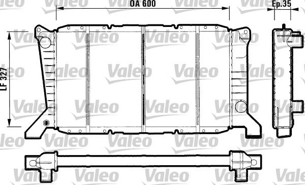 Valeo 731779 - Radiators, Motora dzesēšanas sistēma ps1.lv